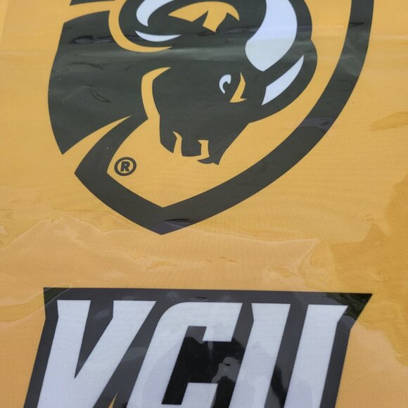 Vibrant VCU NCAA Garden Flag with Double-Sided Print - 12.5" x 18" Polyester T4 - Picture 3 of 5